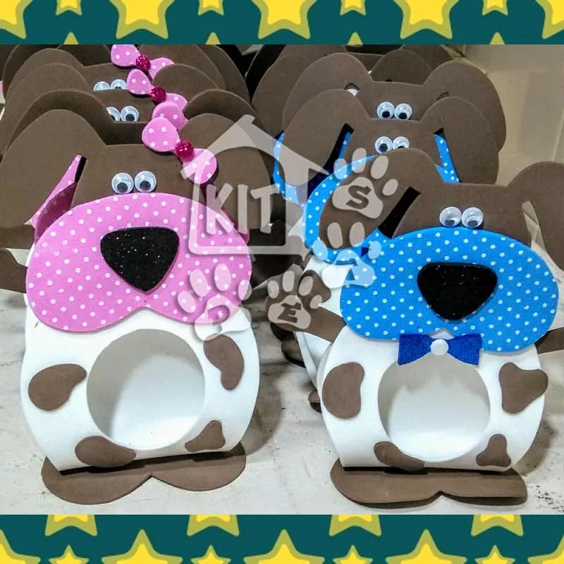 Porta Bombom Cachorrinho - 1 unidade