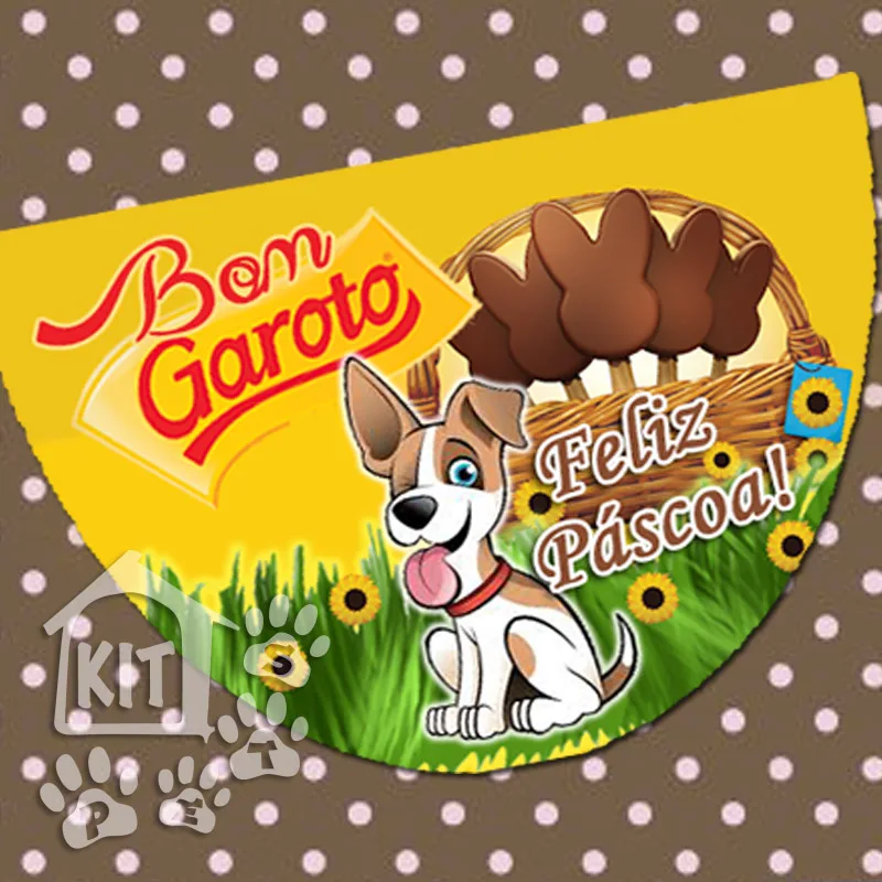 Babador Páscoa Chocolates Macho - 10 unidades