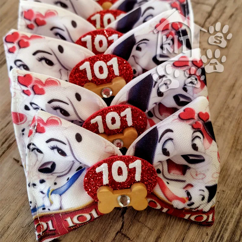 Laço Dálmatas - 10 unidades