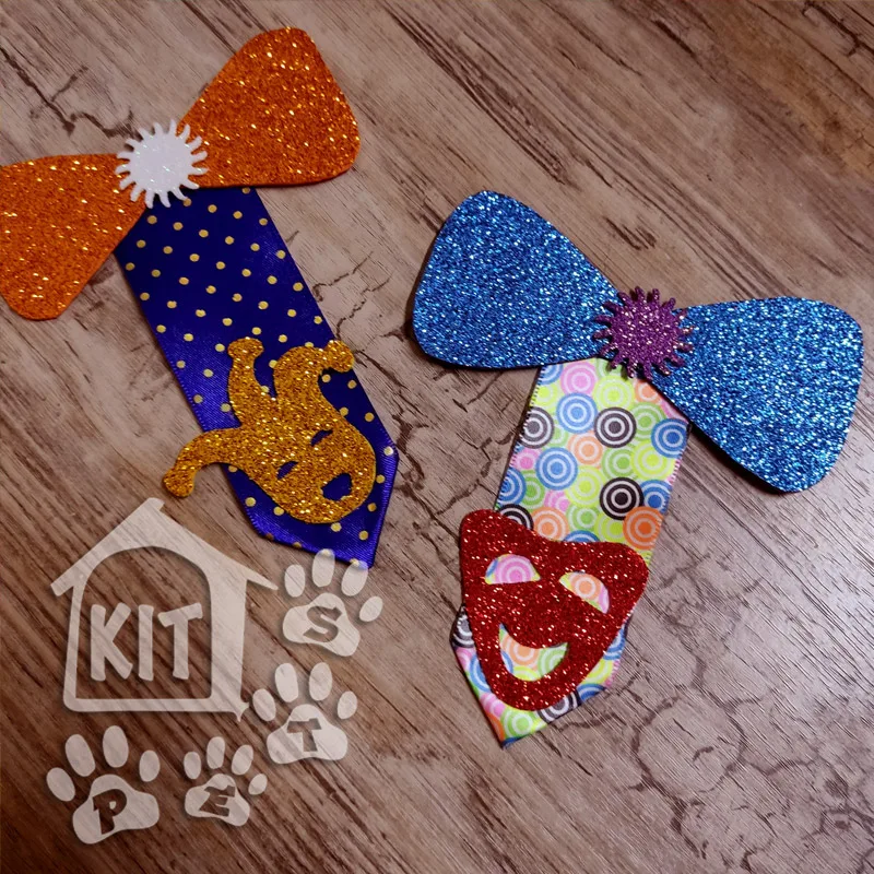 Gravata Carnaval com Fita - 10 unidades