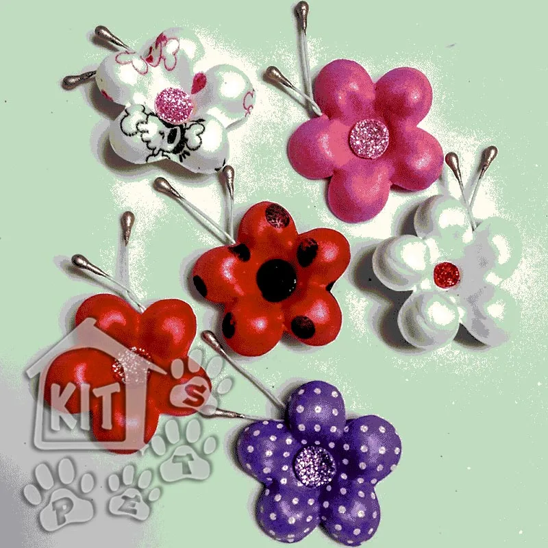 Chuquinha Flor 3d -10 unidades