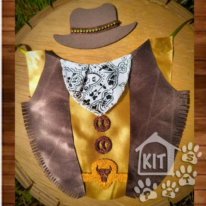Conjunto Cowboy - 6 unidades