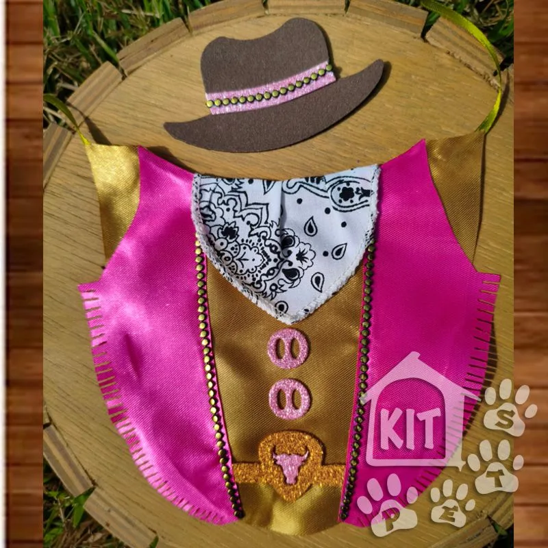 Conjunto Cowgirl - 6 unidades